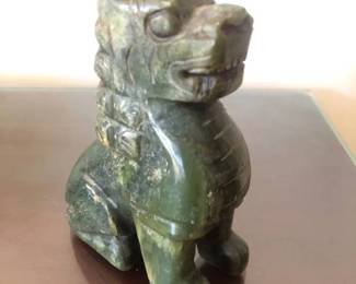 Hand Carved Burmese Jadeite Figurine