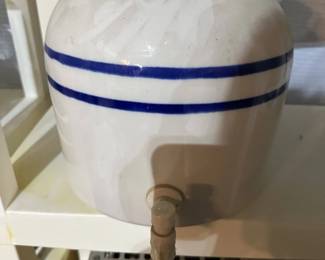 Vintage Springwell Porcelain Table Top Dispenser