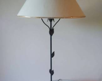 Unique Vintage Underwriters Laboratories Metal Table Lamp