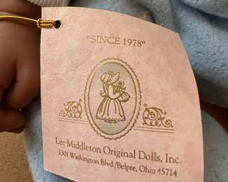 $70 - Excellent Condition. Lee Middleton Doll by Reva Schick (Bunny Dreams) Vinyl Doll w/Original Clothes. 22" Long