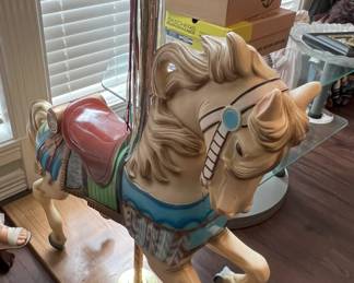 $325                                                                                                
Carousel Horse on Pole 