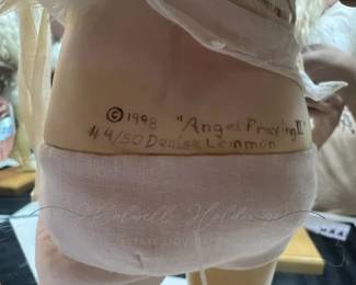 $300 - Great Condition!                                                              1998 Porcelain Denise Lemmon (Praying Angel) #4 of 50