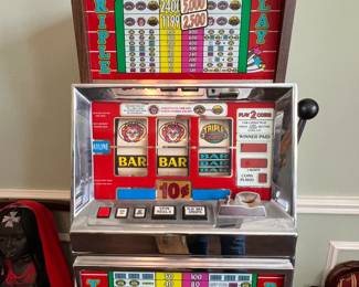 $750 - Great Condition                                                                                      
International Game Technology: Triple Play Slot Machine, Showcase Slots & Antiques