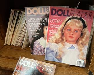 $50 - Lot                                                                                                     Doll Reader Magazines &&nbsp;Dolls: the Collector's Magazine (Nov-90, Mar-91, Jul-91, Sep-91, Nov-91, May-92, May-93, Aug-93, Oct-93, Mar-94, Sep-94, May-95, Feb-97, Mar-97, Aug-97, Sep-97, Feb-98, Mar-98, Aug-98, Nov-98, Feb-99, Mar-99, Jun-99, May-01, Feb-03, Oct-03, May-04, Mar-05, May-05, Sep-03 + several more)
