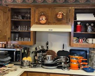 Pots and pans, microwave