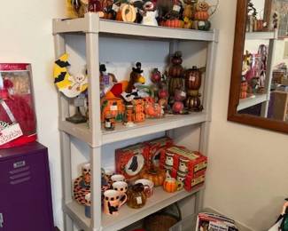 Halloween and Thanksgiving decorations