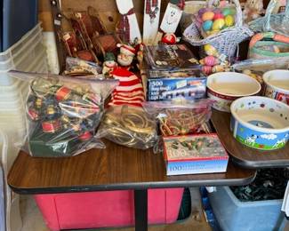 Christmas and Easter decorations