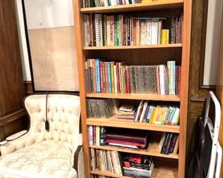 Books, bookcases