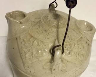 Moonshine pottery jug