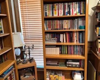 Books, bookcases