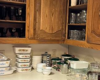 Pyrex and Corningware