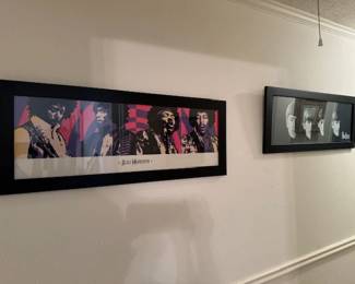 Music posters (there's more not shown)