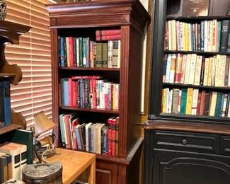 Books, bookcases