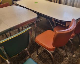 Formica tables, various