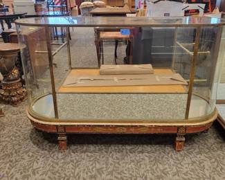 Beautiful glass display case