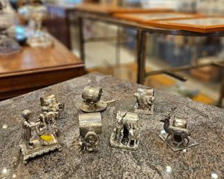 Whimsical Victorian Napkin rings, a new assortment to view