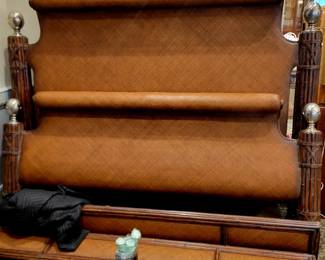 Ernest Hemingway king bedframe