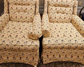 2 grandma style chairs