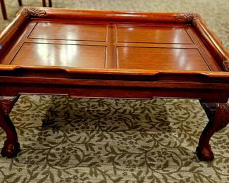 Vintage wooden coffee table
