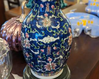 Blue Chinese Vase