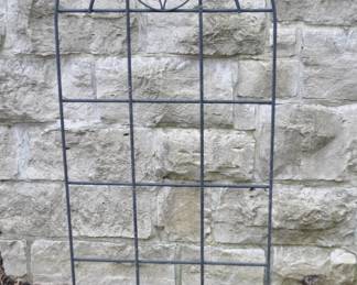 A perfect sized Trellis for any climbing plant or as just a nice wall accent. 55"