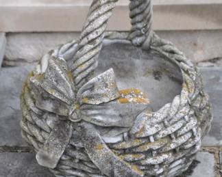 Beautiful Cement Garden Art Ready for Spring Decoration! 15" W x 20"H