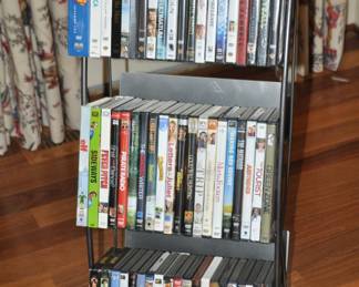 Just a Sample of the many DVDs Available, Many Unopened!