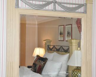 Attached to the Dresser is this Very Fine Mirror Measuring 46"W x 48"H