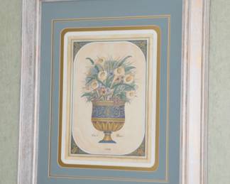Lovely Framed Print by Vangaurd Studios "Vase II Floris", 26" x 32"H