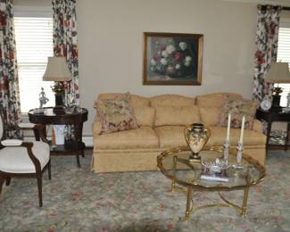 Welcome to Our Fantastic Living Room Featuring Isenhour, Milling Road For Baker Furniture, Henredon, Chapman, Steuben, Waterford, Rosenthal, Lladro and so Much More!