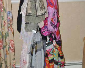 A Great Variety of Cotton, Wool and Silk Scarves