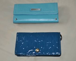 New Coach Embossed Patent Leather Wristlet and a New Kenneth Cole Wallet Available!