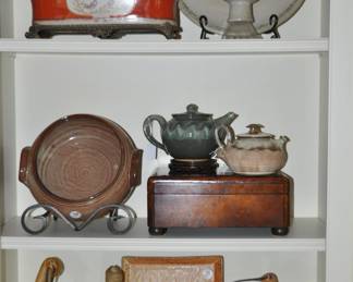 More Gorgeous Signed Studio Art Pottery and Other Home Decor.