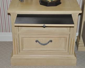 Pictured Is the Pull Out Shelf in the Vintage Stanley Furniture Nightstand, so Useful