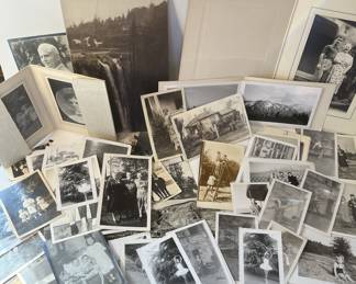 Large lot of Black and white photos