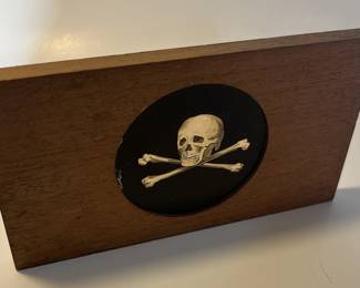 Antique Odd Fellows 3 Skull and Cross Bones