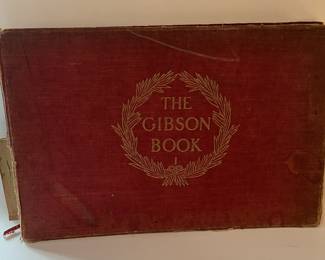 The Gibson Book 1996 volume 1 by Charles Dana Gibson oversize antique hardcover