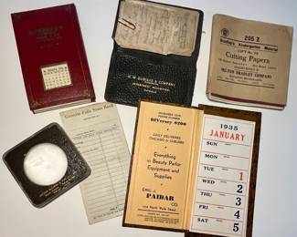 Antique advertising LOT washington