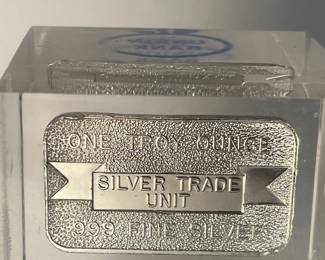 One Troy ounce silver Union bank