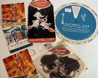 vintage Seattle Washington Ephemera