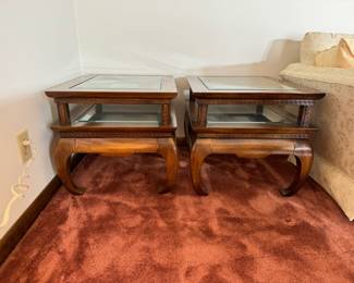 Chinese Opium side tables