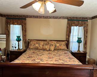 bed linens and window treatments