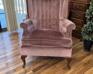 MCM wing back chair