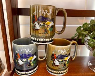 Vtg. Wade Irish Porcelain - Coffee mugs 