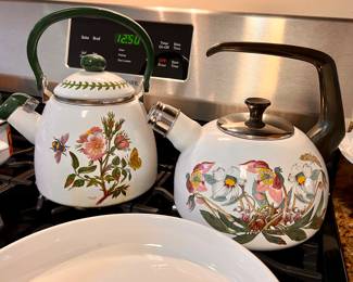 Vtg. Portmeirion tea pots