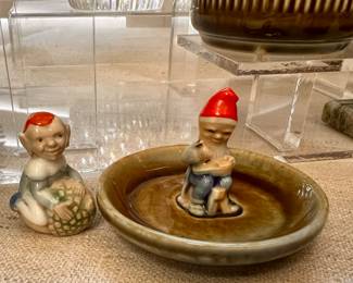 Vtg. Wade Irish Porcelain - Mini Leprechaun 