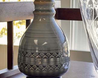 Vtg. Wade Irish Porcelain -  jar w/lid 