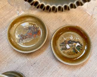 Vtg. Wade Irish Porcelain - mini butter plates