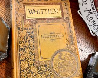 Vtg. Whittier Illustrated book 