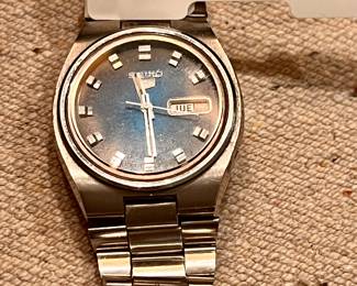 Vtg. Seiko automatic 27 jewel men’s watch WORKS